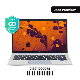 HP ELITEBOOK 830 G8: 11th Gen i7, 16GB RAM, 512GB SSD, SN:00078