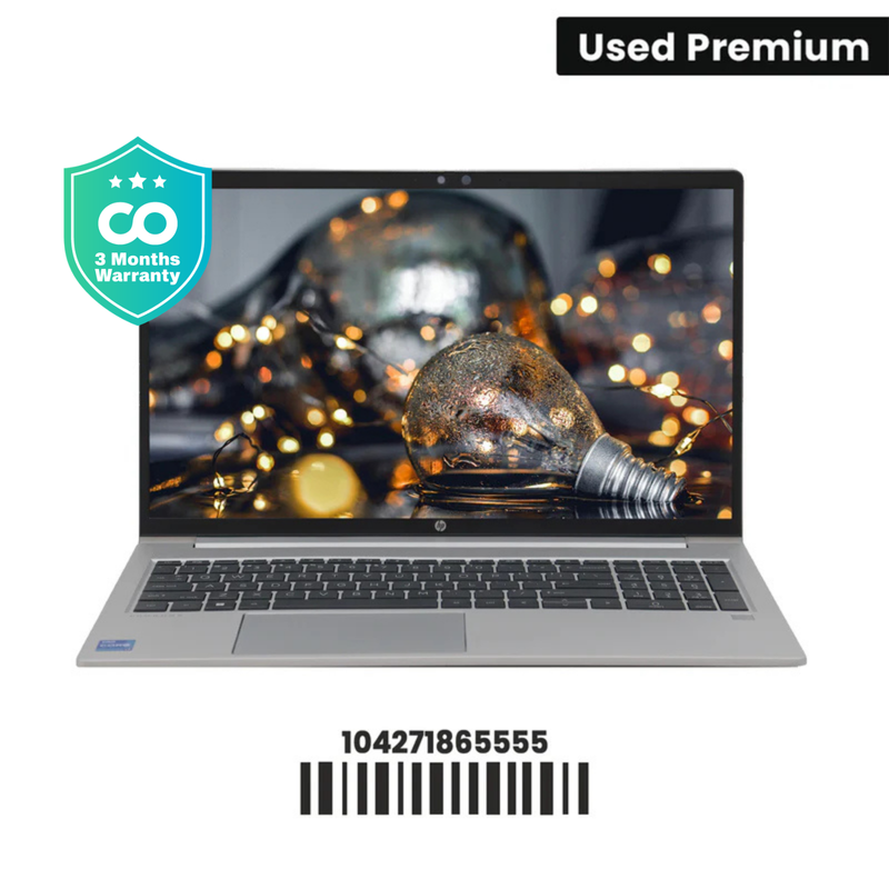 HP PROBOOK 450 G9: 12th Gen i7, 16GB RAM, 256GB SSD, SN:65555