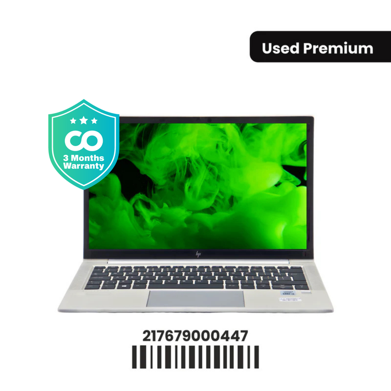 HP ELITEBOOK 830 G7: 10th Gen i5, 16GB RAM, 256GB SSD, SN:00447