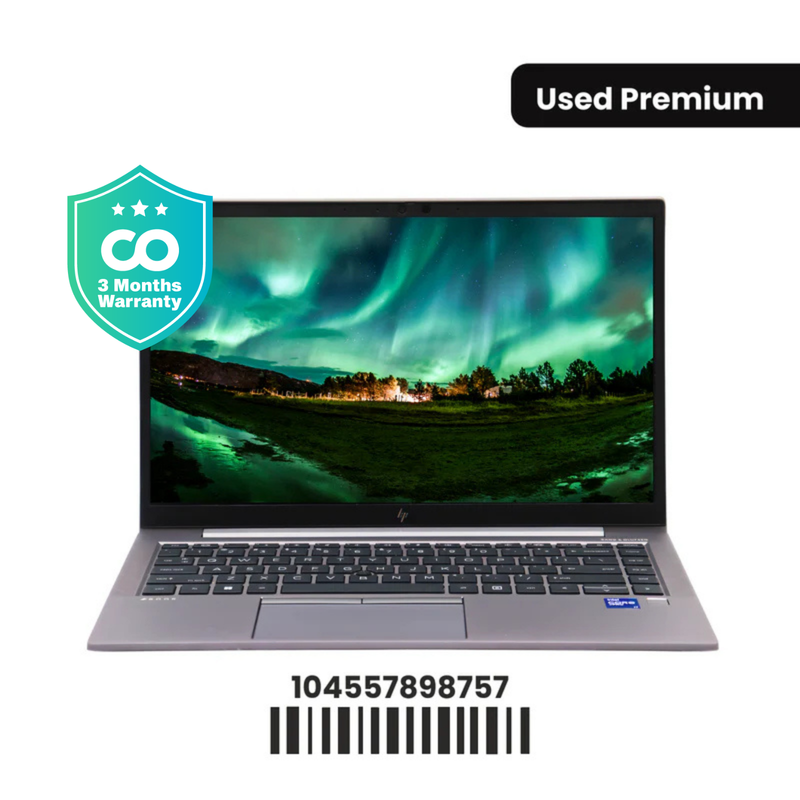 HP ZBOOK FIREFLY 14 G8: 11th Gen i7, 16GB RAM, 256GB SSD, SN:898757