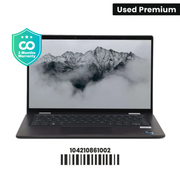 Dell LATITUDE 7430 2 in 1: 12th Gen i7, 16GB RAM, 256GB SSD, SN:61002