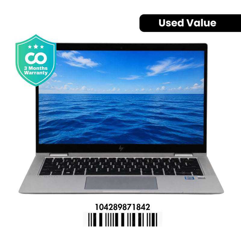 HP ELITEBOOK X360 1030 G4: 8th Gen i5, 16GB RAM, 256GB SSD, SN:71842