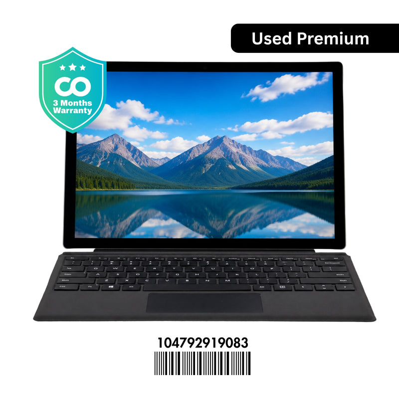 MICROSOFT SURFACE PRO 7+: 11th Gen i7, 16GB RAM, 256GB SSD, SN:19083
