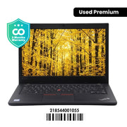 Lenovo THINKPAD L490: 8th Gen i3, 8GB RAM, 256GB SSD, SN:01055