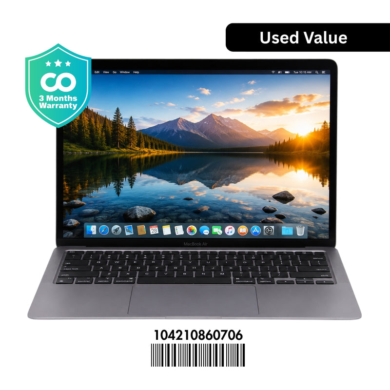 Apple MacBook Air A2337(2020): M1, 8GB RAM, 256GB SSD, SN:60706