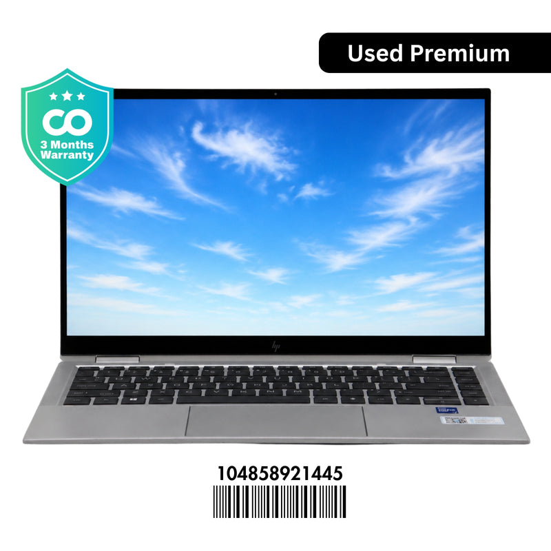 HP ELITEBOOK X360 1040 G8: Intel Core i7, 11th Gen, 16GB RAM, 512GB SSD SN:21445