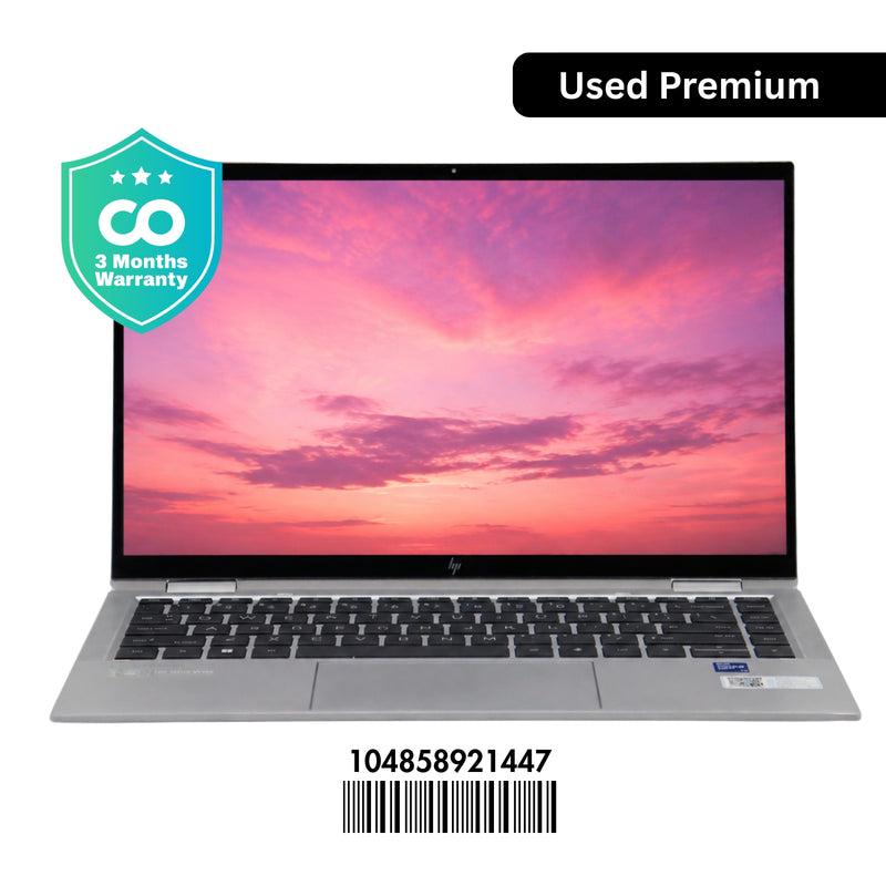 HP ELITEBOOK X360 1040 G8: Intel Core i7, 11th Gen, 16GB RAM, 512GB SSD SN:21447