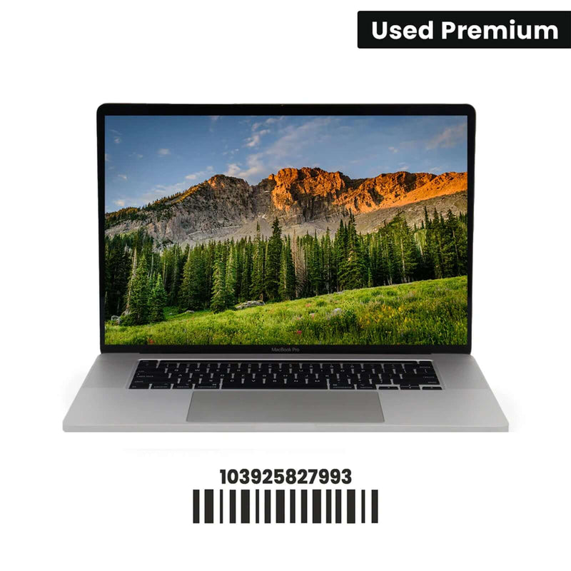 T-Comp Apple MacBook Pro A2141 (2019) i9, 16GB RAM, 512GB SSD angled view highlighting sleek design