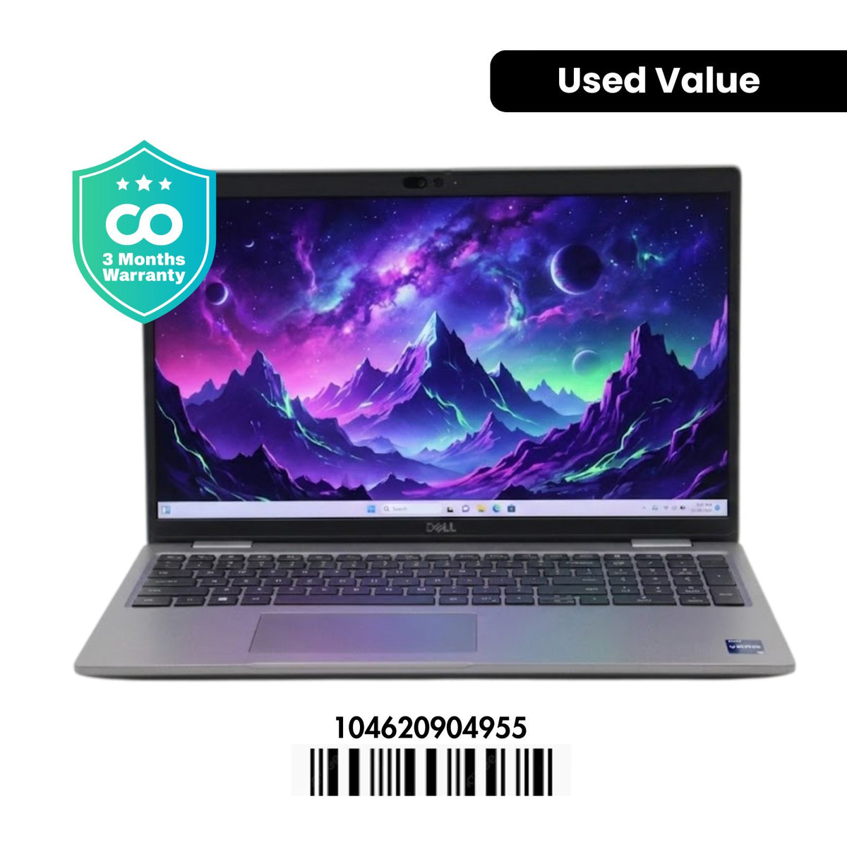 DELL LATITUDE 5540: 13th Gen i5, 16GB RAM, 512GB SSD, SN:04955