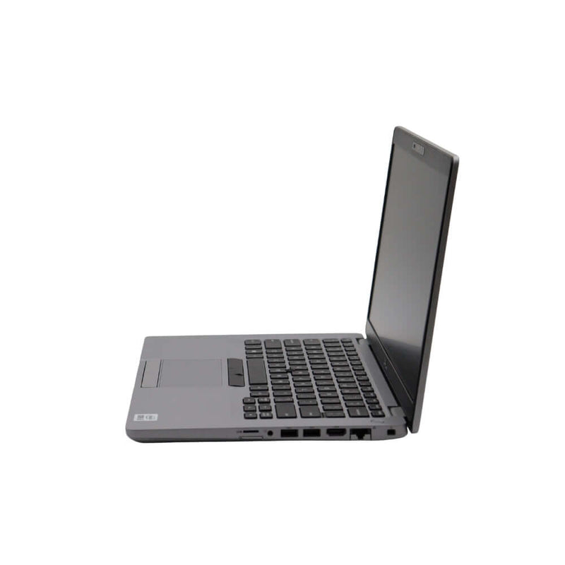 T-Comp Dell Latitude 5410 10th Gen i5 open laptop displaying Windows desktop screen