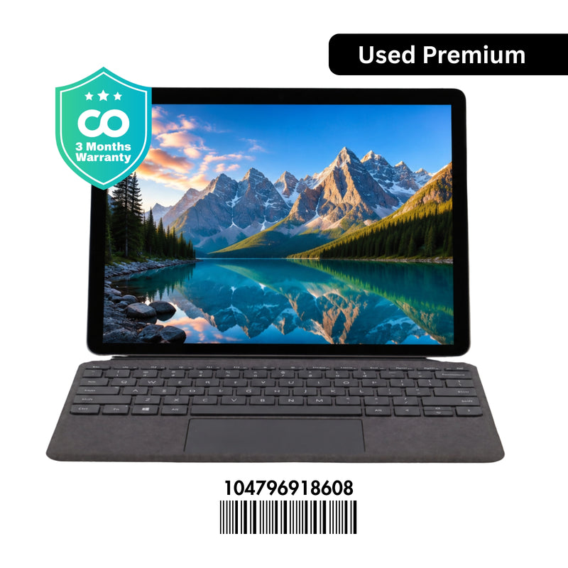 Microsoft SURFACE GO 3: i3, 10th Gen, 4GB RAM, 64GB SSD, SN:18608