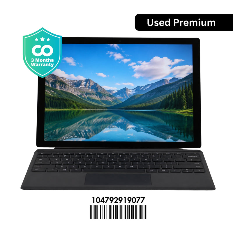 MICROSOFT SURFACE PRO 7+: 11th Gen i5, 16GB RAM, 256GB SSD, SN:19077