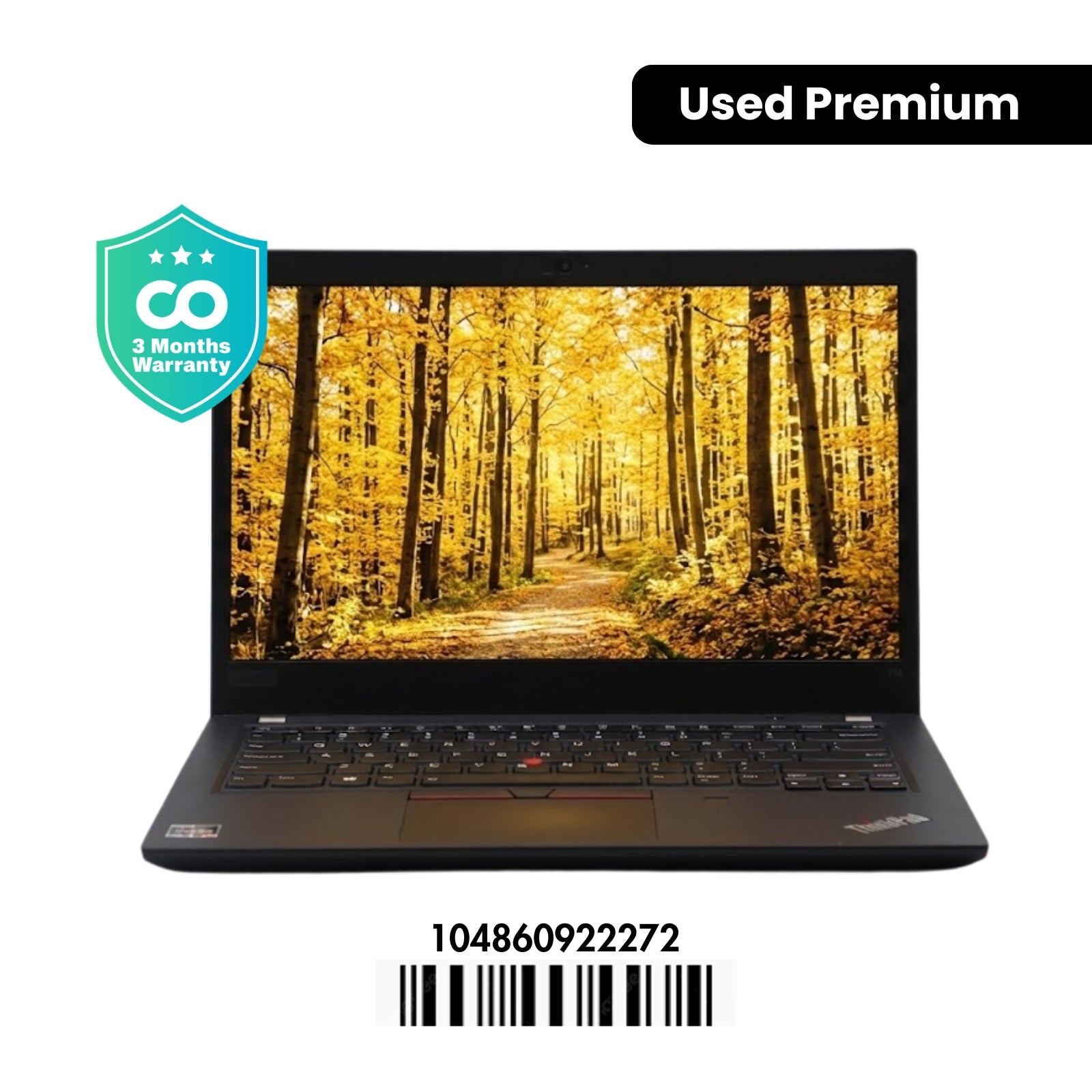 LENOVO THINKPAD T14 GEN 1: AMD RYZEN 7, 32GB RAM, 512GB SSD, SN:22272