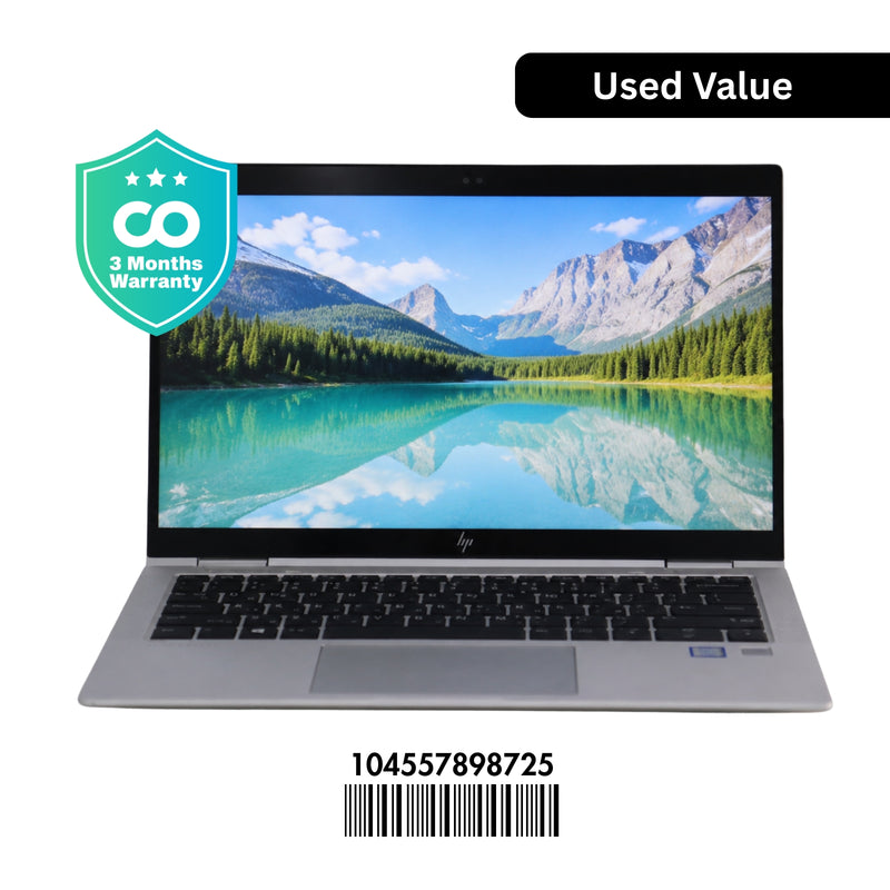 HP ELITEBOOK X360 1030 G3: 8th Gen i7, 16GB RAM, 512GB SSD, SN:21407