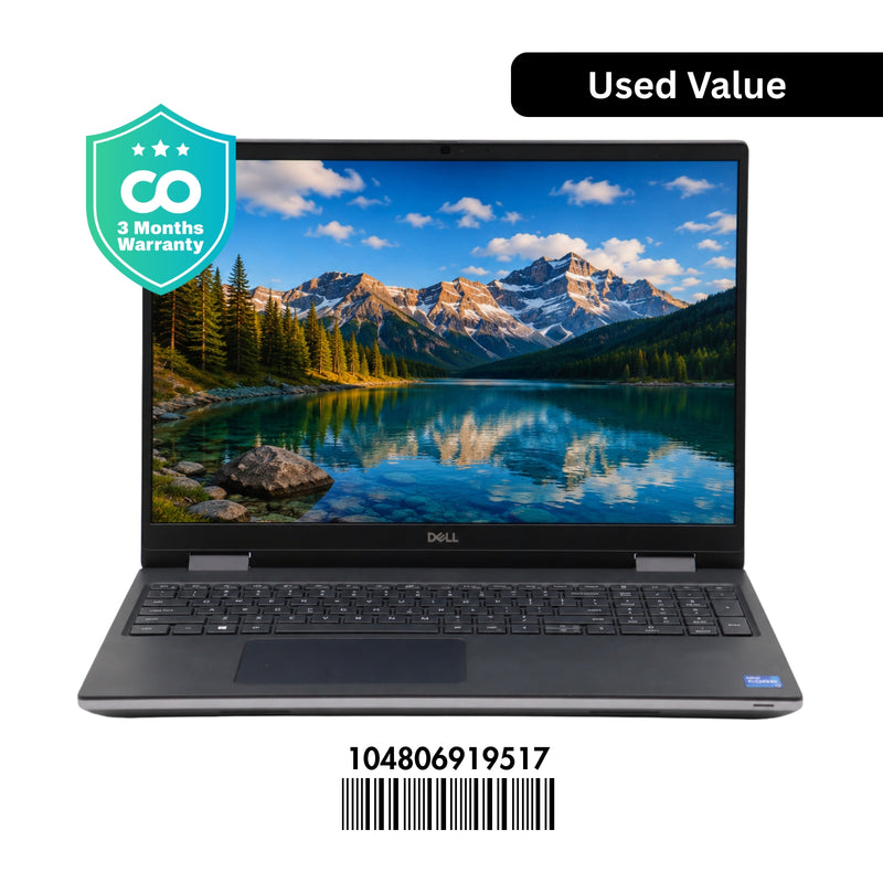 Dell PRECISION 7670: 12th Gen i7, 64GB RAM, 512GB SSD, SN:919517