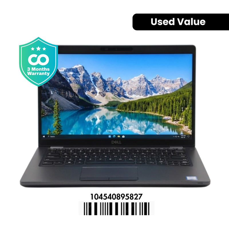 DELL LATITUDE 5401: 9th Gen i7, 16GB RAM, 256GB SSD, SN:95827