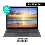 MICROSOFT SURFACE LAPTOP 3: 10th Gen i5, 8GB RAM, 256GB SSD, SN:76462