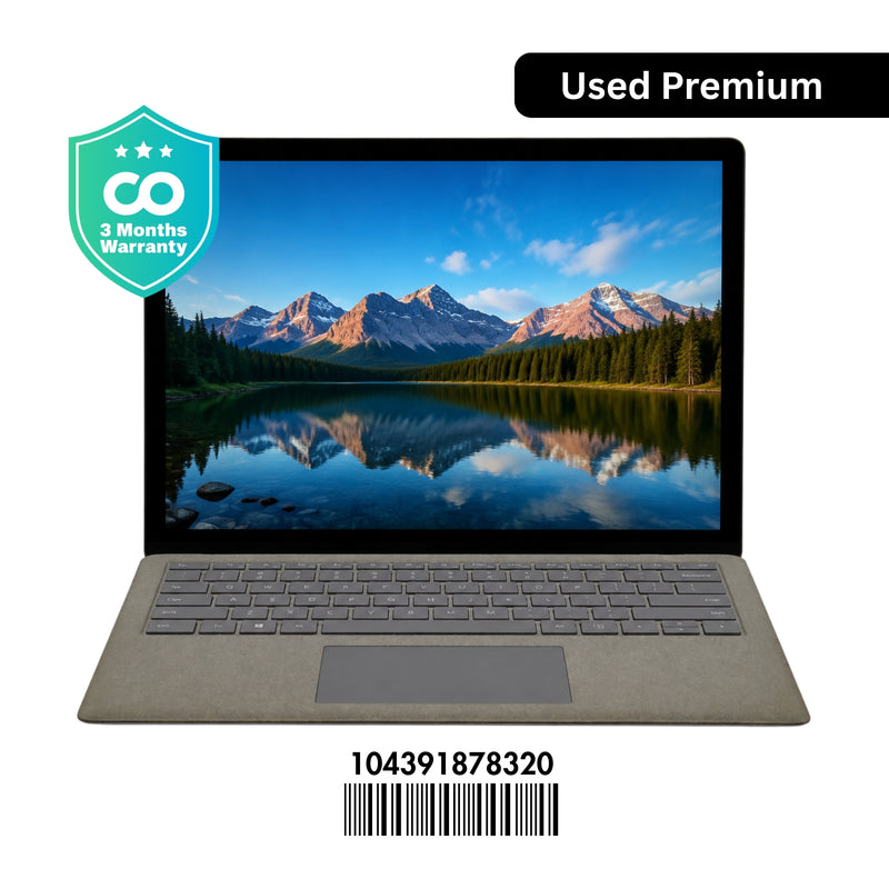 MICROSOFT SURFACE LAPTOP 2: 8th Gen i5, 8GB RAM, 256GB SSD, SN:78320