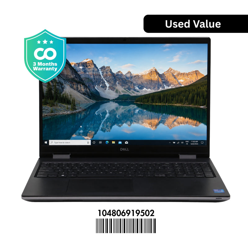 Dell PRECISION 7670: 12th Gen i7, 64GB RAM, 512GB SSD, SN:19502