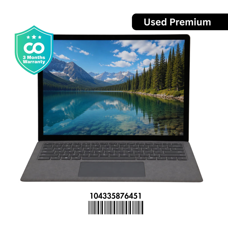 MICROSOFT SURFACE LAPTOP 3: 10th Gen i5, 8GB RAM, 256GB SSD, SN:76451