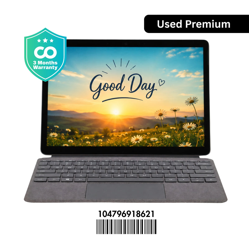 Microsoft SURFACE GO 3: i3, 10th Gen, 4GB RAM, 64GB SSD, SN:18621
