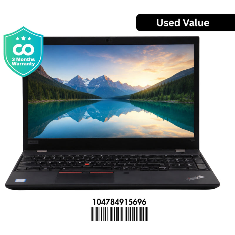 LENOVO THINKPAD T590: Intel Core i7, 8th Gen, 16GB RAM, 512GB SSD SN:15696