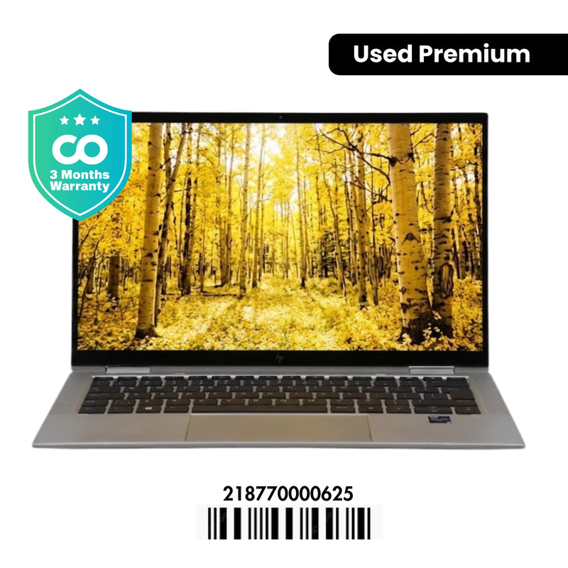 HP ELITEBOOK X360 1030 G8: 11th Gen i7, 16GB RAM, 512GB SSD, SN:000625