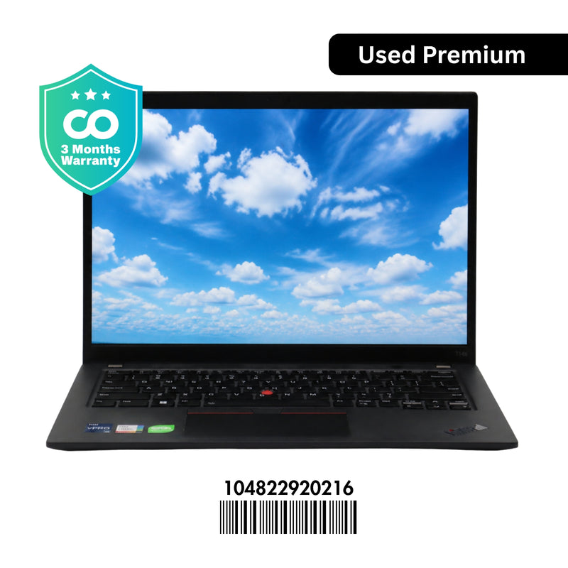 Lenovo ThinkPad T14S Gen 3: 12th Gen, i7, 16GB RAM, 256GB SSD SN:920216
