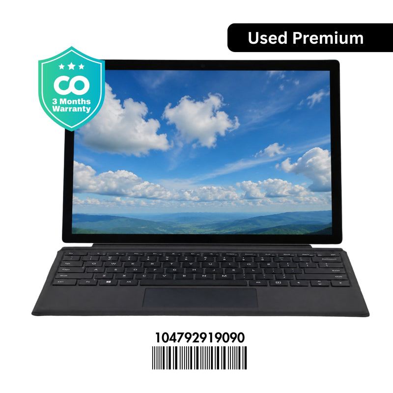 MICROSOFT SURFACE PRO 7+: 11th Gen i7, 16GB RAM, 256GB SSD, SN:19090
