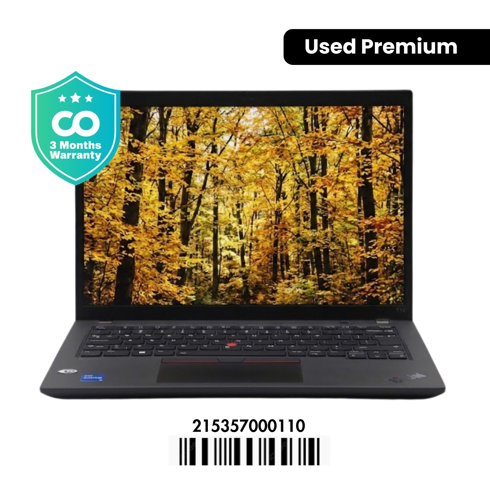 LENOVO THINKPAD T14 GEN 3: Intel Core i5, 12th Gen, 32GB RAM, 512GB SSD SN:00110