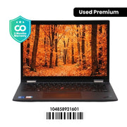 LENOVO THINKPAD X13 YOGA GEN 2: 11th Gen i5, 16GB RAM, 512GB SSD, SN:921601