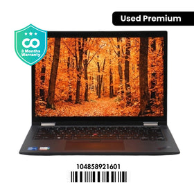 LENOVO THINKPAD X13 YOGA GEN 2: 11th Gen i5, 16GB RAM, 512GB SSD, SN:921601