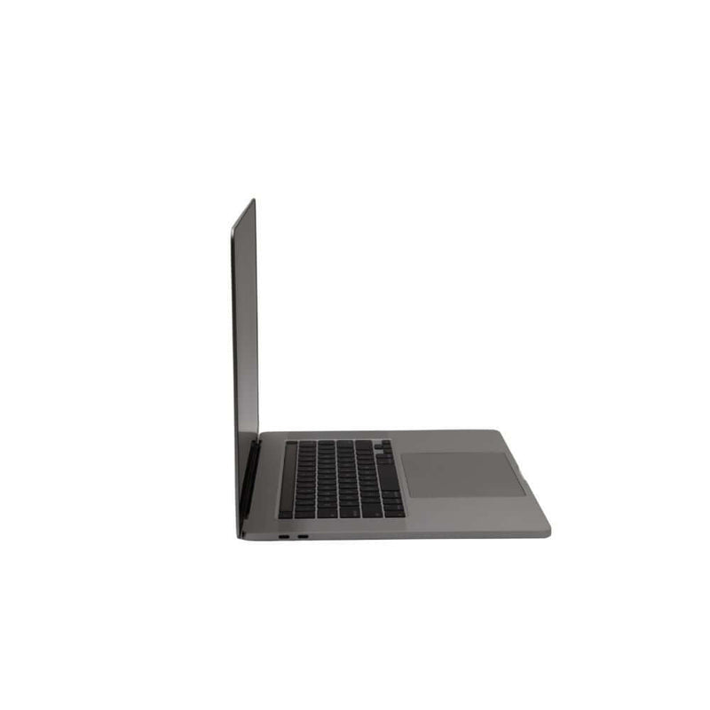 T-Comp Apple MacBook Pro A2141 (2019) i9 closed laptop showing Apple logo on lid