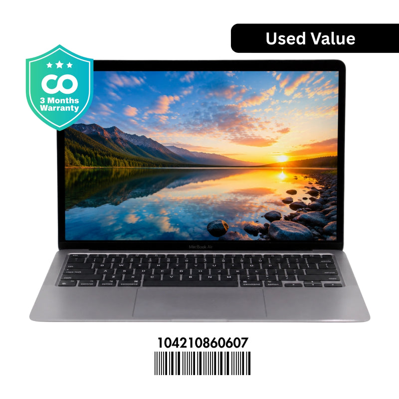 Apple MacBook Air A2337(2020): M1, 8GB RAM, 256GB SSD, SN:60607