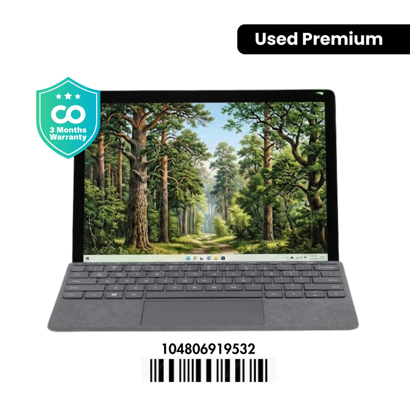 Microsoft SURFACE GO 3: i3, 10th Gen, 4GB RAM, 64GB SSD, SN:918606
