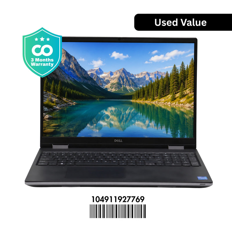 Dell PRECISION 7670: 12th Gen i7, 32GB RAM, 512GB SSD, SN:27769