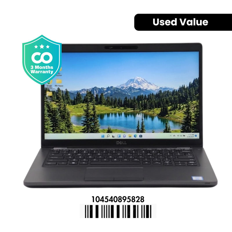 DELL LATITUDE 5401: 9th Gen i7, 16GB RAM, 512GB SSD, SN:95828