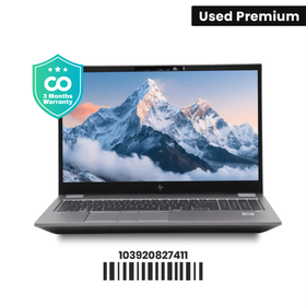 HP ZBOOK FURY 15 G7: 10th Gen i7, 32GB RAM, 256GB SSD, SN:27411