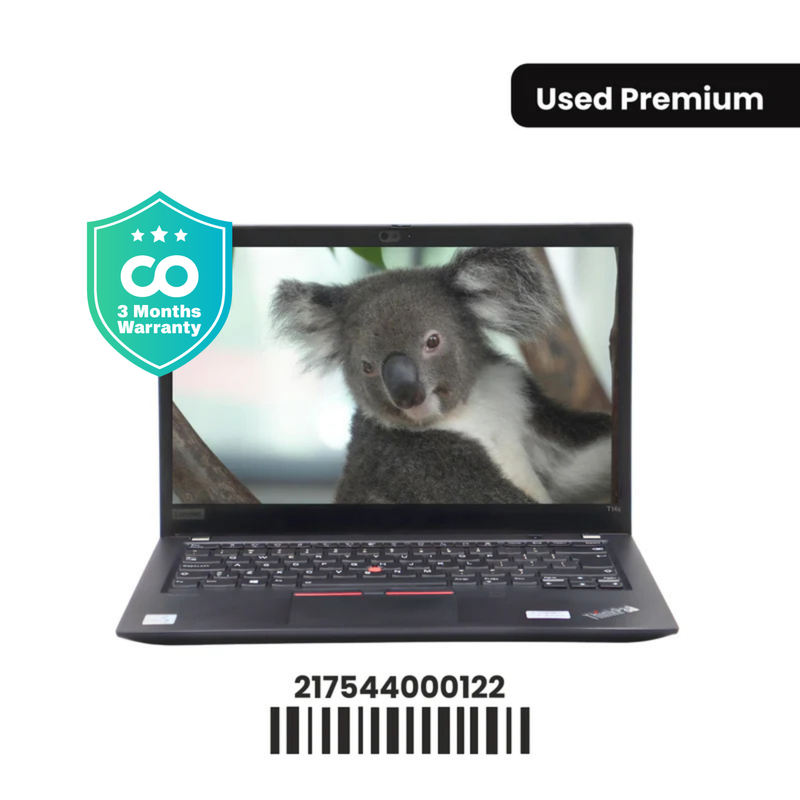 LENOVO THINKPAD T14S GEN 1: 10th Gen i5, 8GB RAM, 256GB SSD, SN:00122