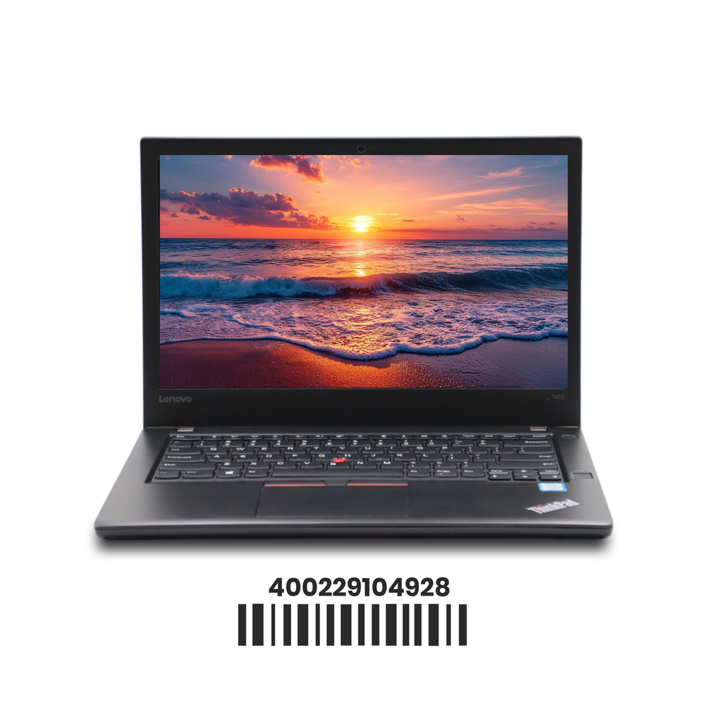 LENOVO THINKPAD T470: 7th Gen i3, 16GB RAM, 256GB SSD, SN:04928