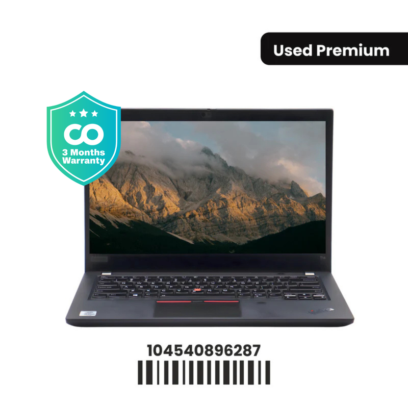 LENOVO THINKPAD T14 GEN 1: 10th Gen i5, 16GB RAM, 256GB SSD, SN:96287