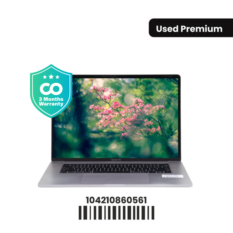 Apple MacBook Pro A1990 (2018): Processor i7, 9th Gen, 16GB RAM, 512GB SSD SN:60561