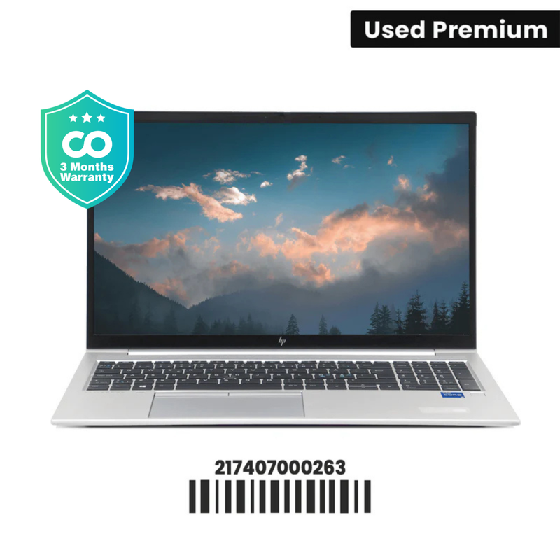 HP ELITEBOOK 850 G8: Intel Core i5, 11th Gen, 8 GB RAM, 256 GB SSD SN:00263