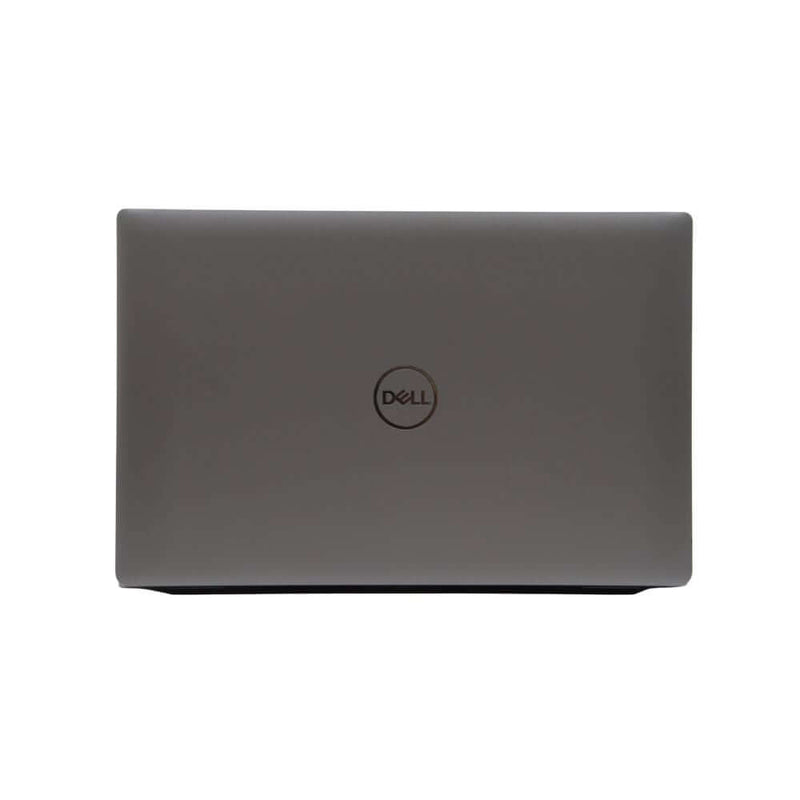 T-Comp Dell Latitude 5520 11th Gen i5, 16GB RAM, 256GB SSD angled view showing sleek silver business laptop