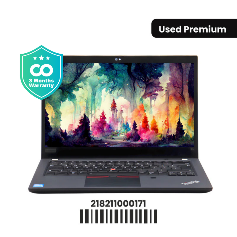 LENOVO THINKPAD T14 GEN 2: 11th Gen i5, 16GB RAM, 256GB SSD, SN:00171