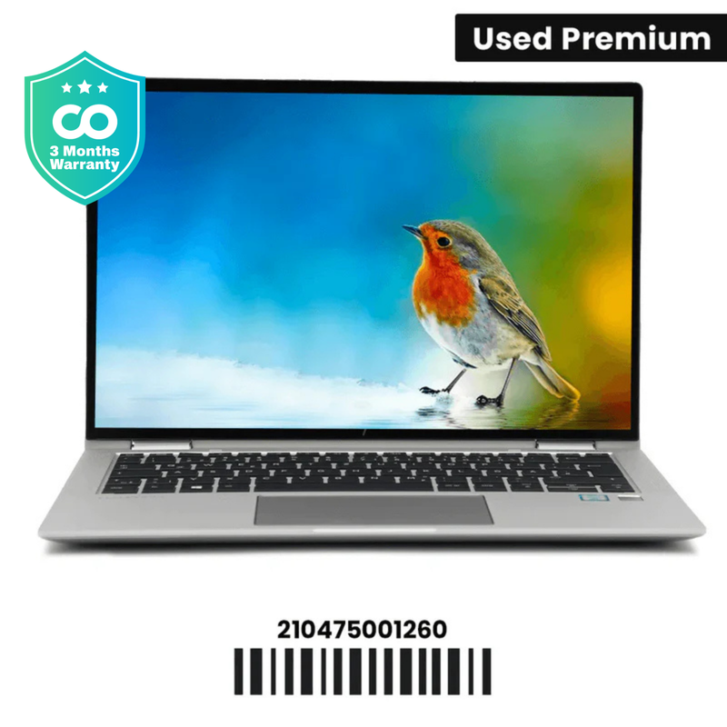 HP ELITEBOOK X360 1030 G4: 8th Gen i7, 16GB RAM, 256GB SSD, SN:01260