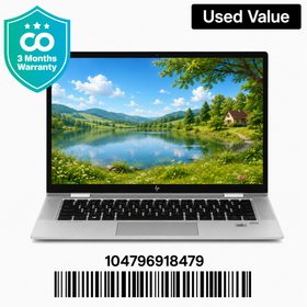 HP ELITEBOOK X360 830 G7: 8th Gen i5, 16GB RAM, 256GB SSD, SN:18479