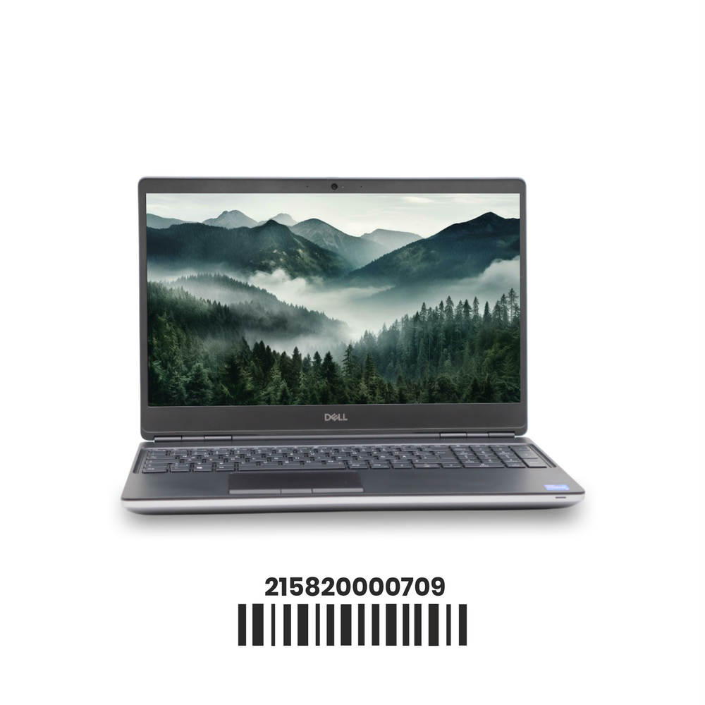 Dell Precision 7560: 11th Gen i7,  32RAM, 512GB SSD, SN:00709