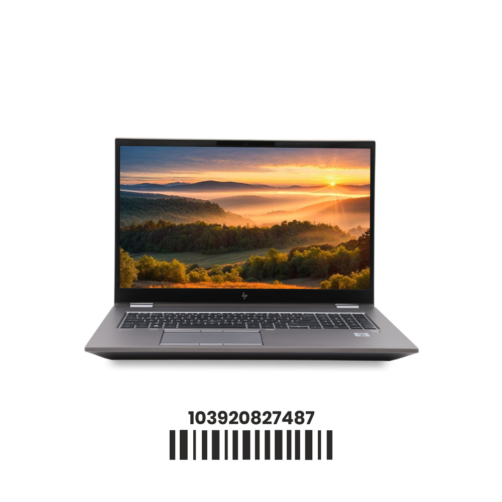HP ZBOOK FURY 17 G7 MOBILE WORKSTATION: 10th Gen i7, 32GB RAM, 512GB SSD, SN:27487