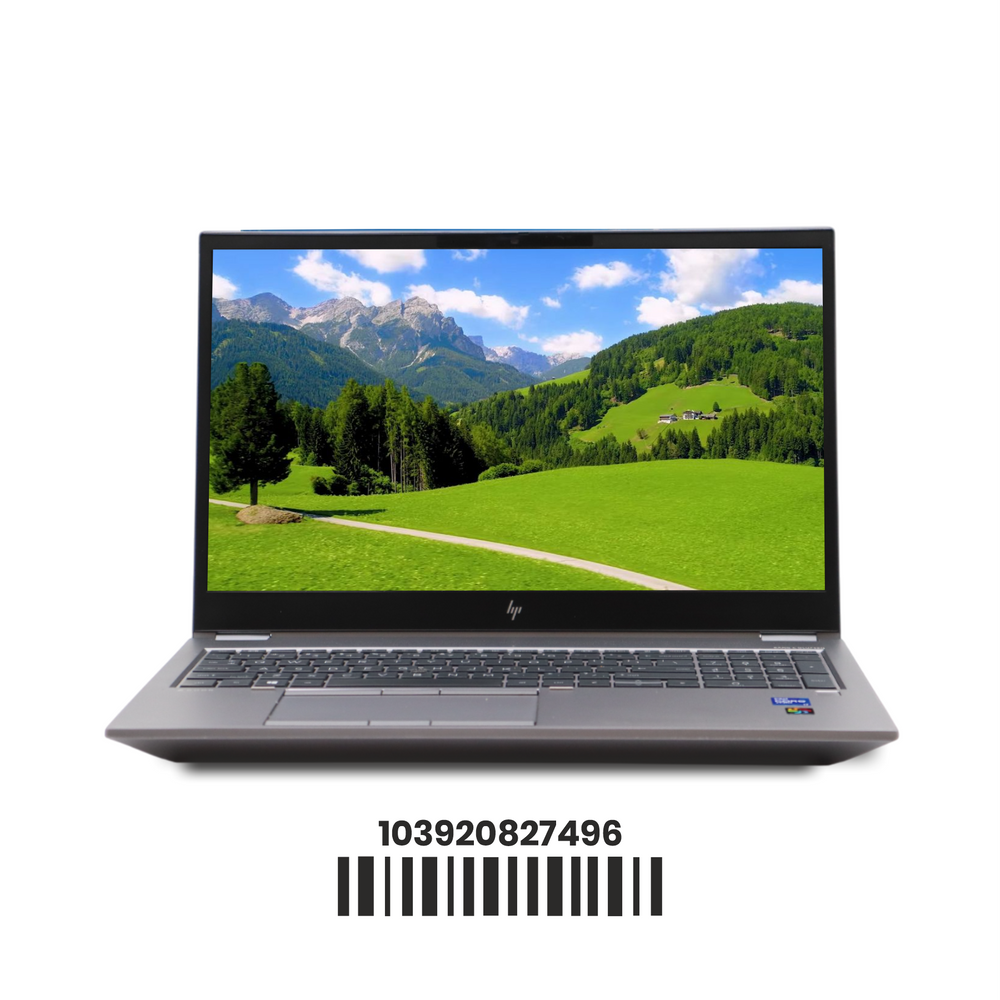 HP ZBOOK FURY 15 G8 MOBILE WORKSTATION PC: 11th Gen i7, 32GB RAM, 512GB SSD, SN:27496